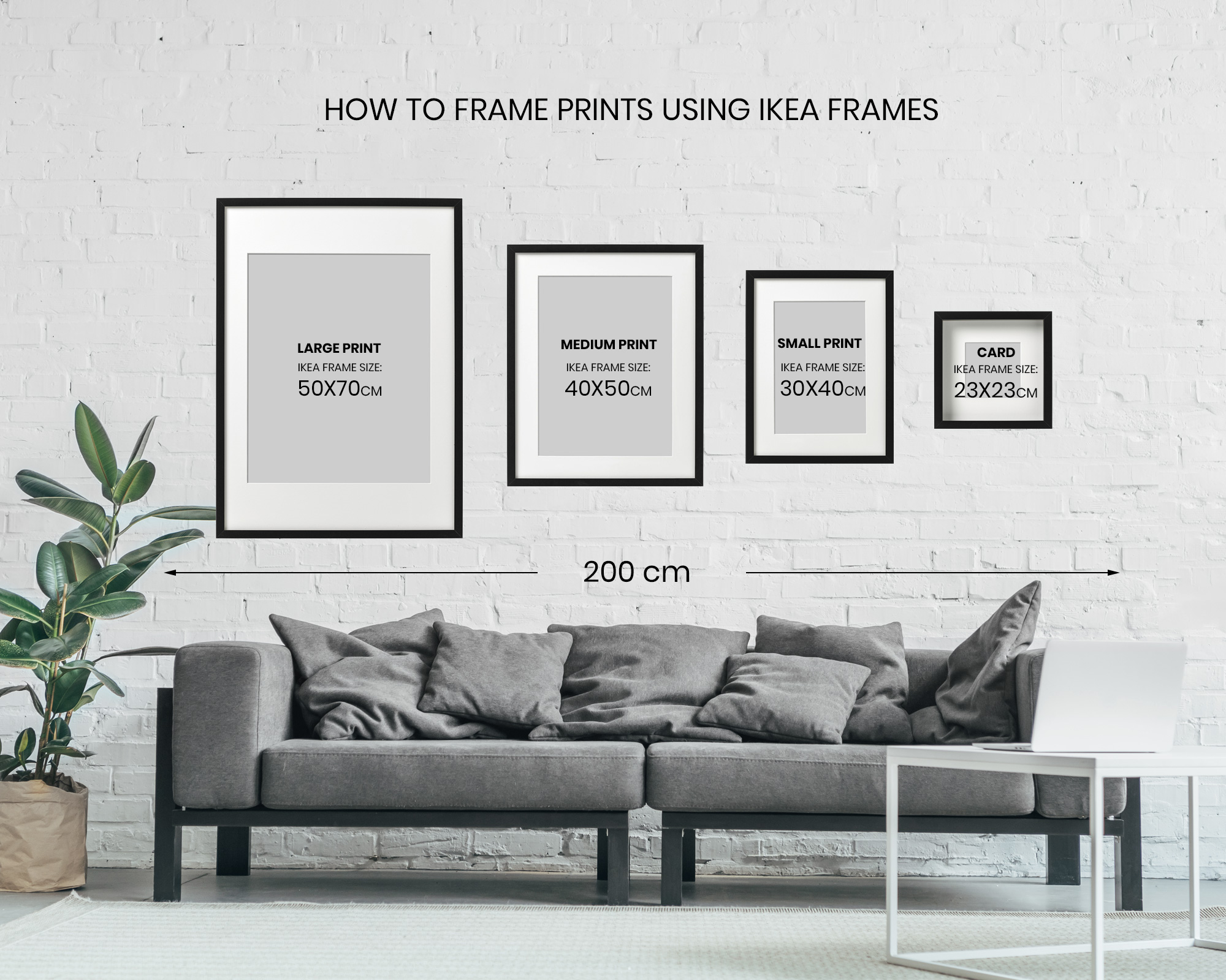 How to frame a print - Orit Kalev