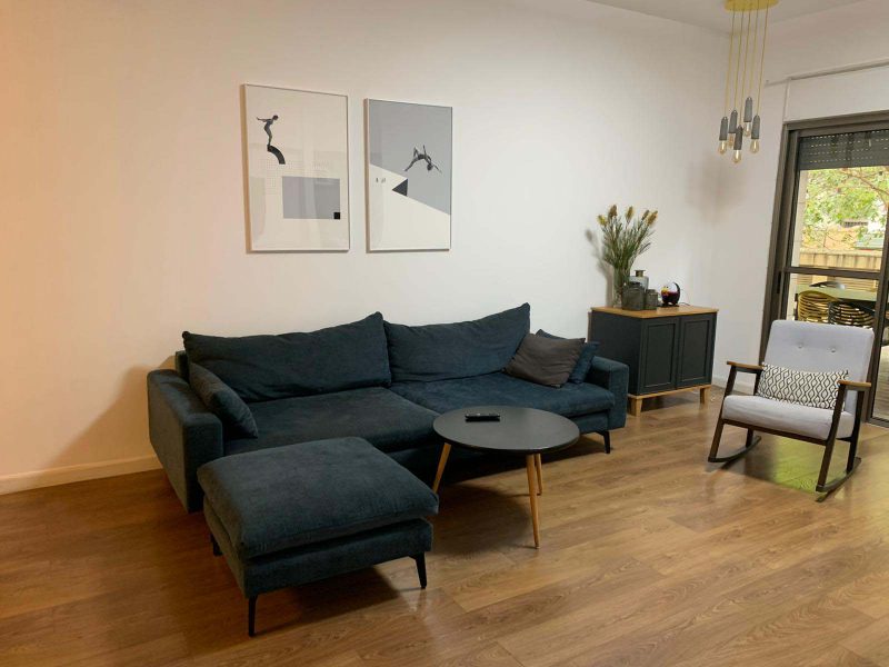 תמונות בסגנון נורדי לסלון