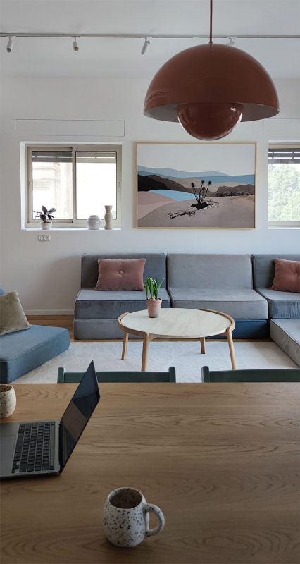 תמונת קנבס ממוסגרת גדולה לסלון