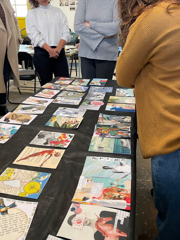 סדנת קולאז׳ - אורית כלב