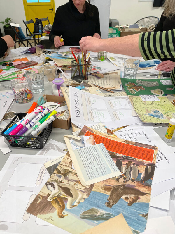 סדנת קולאז׳ - אורית כלב