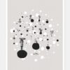 Between the dots art print