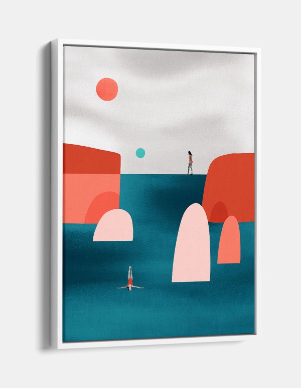 תמונת קנבס ממוסגרת לסלון