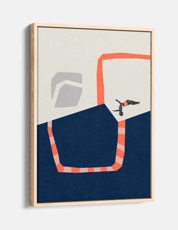 תמונת קנבס ממוסגרת לסלון