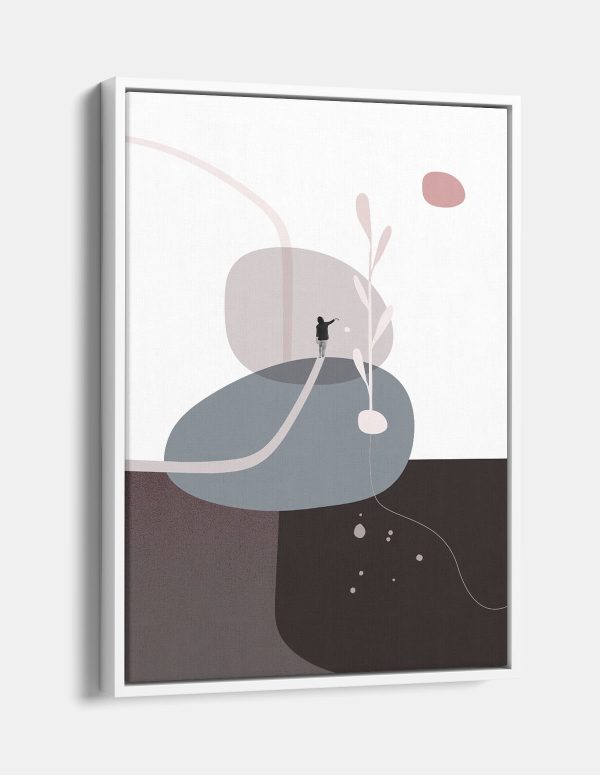 תמונת קנבס ממוסגרת לסלון