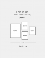 תכנון קיר תמונות משפחה