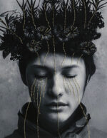Me and AI 13 - Embroidery on paper